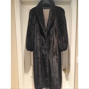 Genuine Mink Fur Coat